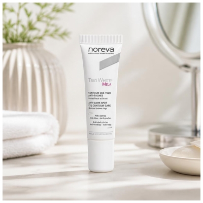 Noreva Trio White Mela Contour des Yeux Anti-Taches Cernes Bleus et Bruns10 ml