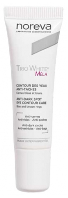 Noreva Trio White Mela Contour des Yeux Anti-Taches Cernes Bleus et Bruns10 ml