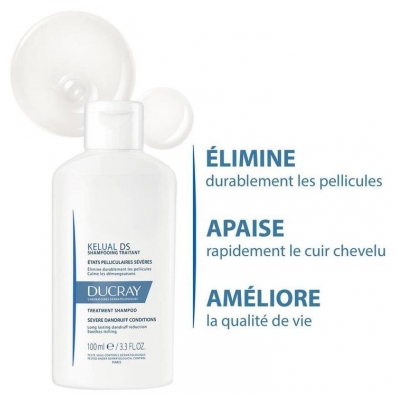 Ducray Kelual DS Shampooing Traitant Antipelliculaire 100 ml