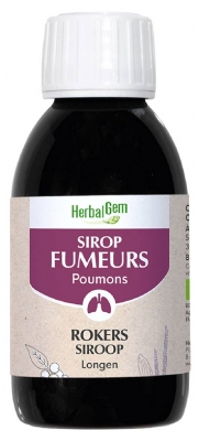 HerbalGem Sirop Poumons Fumeurs Bio 150 ml