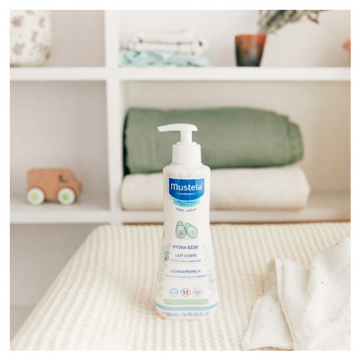 Mustela Hydra Bébé Lait Corps à l'Avocat Bio 500 ml