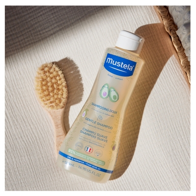 Mustela Shampoing Doux Bébé à l'Avocat Bio 500 ml