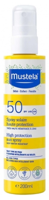 Mustela Spray Solaire Haute Protection Spf50 200 ml
