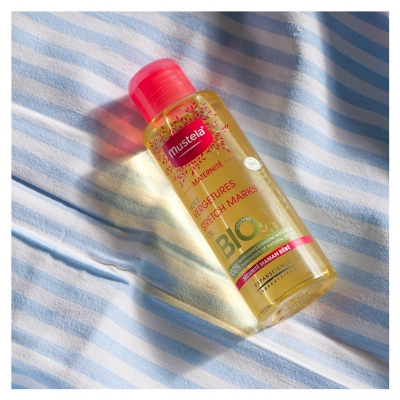 Mustela Maternité Huile Vergetures Sans Parfum Bio 105 ml