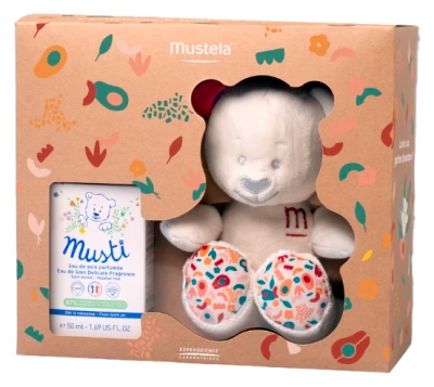 Mustela Musti Eau de Soin Parfumée 50 ml + Peluche dès la Naissance