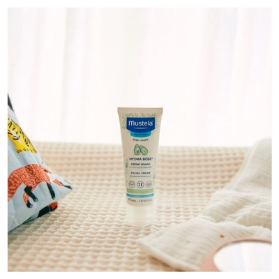 Mustela Hydra Bébé Crème Visage à l'Avocat Bio 40 ml