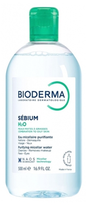 Bioderma Sébium H2O Eau Micellaire Purifiante Visage 500 ML