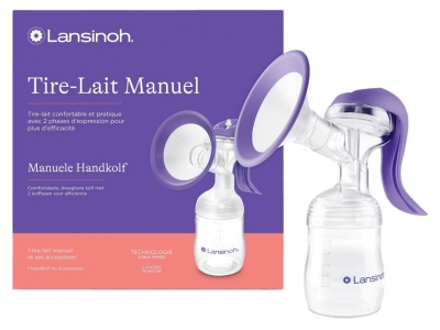 Lansinoh Tire-Lait Manuel 2 Phases d'Expression