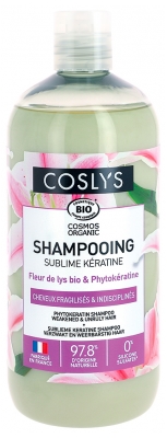 Coslys Shampoing Sublime Kératine Cheveux Fragilisés & Disciplinés Bio 500 ml