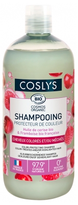 Coslys Shampoing Protecteur de Couleur Cheveux Colorés et/ou Méchés Bio 500 ml