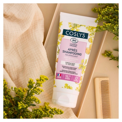 Coslys Après Shampoing Nourrissant Cheveux Secs ou Texturés Bio 200 ml