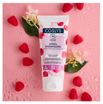 Coslys Après Shampoing Protecteur de Couleur Cheveux Colorés et/ou Méchés Bio 200 ml