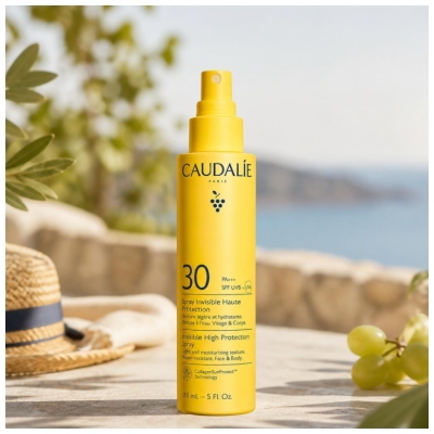 Caudalie Spray Invisible Visage et Corps Haute Protection SPF30 150 ml