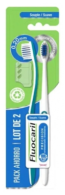 Fluocaril 2 Brosses à Dents Interdentaire Souple