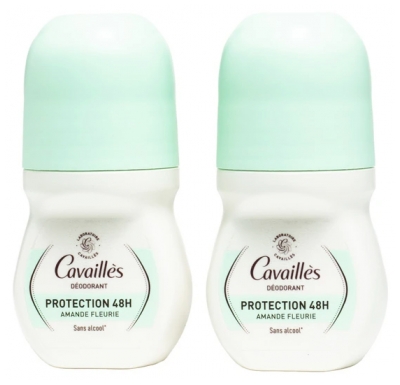 Cavaillès Déodorant Protection 48H Roll-On Lot de 2 x 50 ml