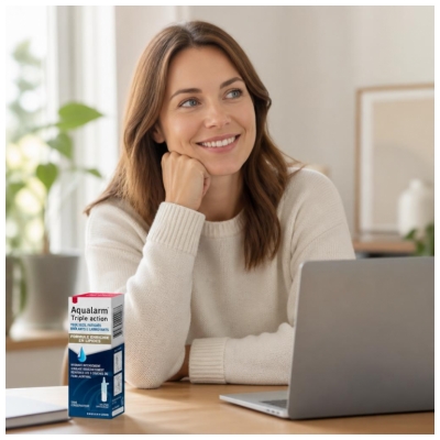 Bausch + Lomb Aqualarm Triple Action Nuit Yeux 10 ml