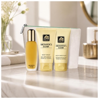 Clinique Aromatics Elixir Coffret Les Essentiels Eau de Parfum + Routine Corps