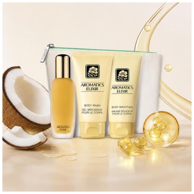 Clinique Aromatics Elixir Coffret Les Essentiels Eau de Parfum + Routine Corps