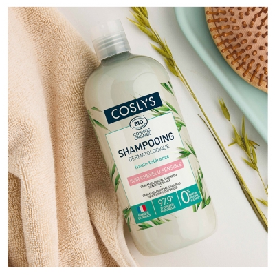 Coslys Shampoing Dermatologique Cuir Chevelu Sensible Bio 500 ml