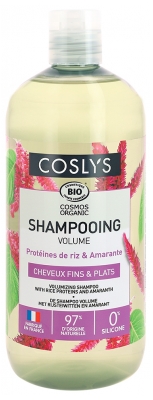 Coslys Shampoing Volume Cheveux Fins & Plats Bio 500 ml
