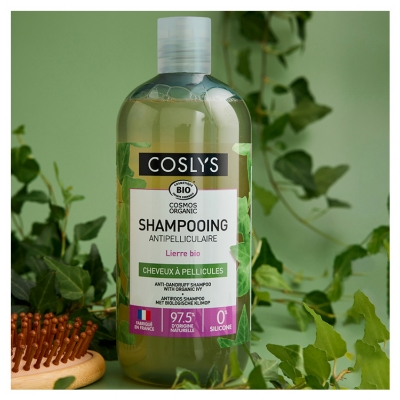 Coslys Shampoing Antipelliculaire Cheveux à Pellicules Bio 500 ml
