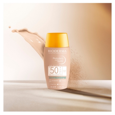 Bioderma Photoderm Nude Touch Sun Activ Défense SPF50+ 40 ml - Teinte : Claire