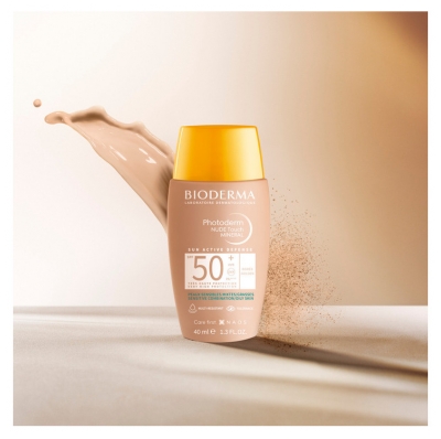 Bioderma Photoderm Nude Touch Sun Activ Défense SPF50+ 40 ml - Teinte : Dorée