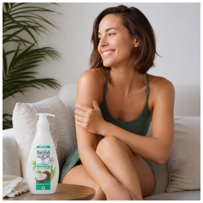 Le Petit Marseillais Lait Soin Désaltérant Hydratation 48H Peaux Sèches et Déshydratées 250 ml