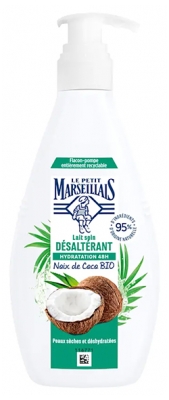 Le Petit Marseillais Lait Soin Désaltérant Hydratation 48H Peaux Sèches et Déshydratées 250 ml