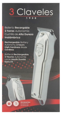 3 Clavelés Tondeuse à Cheveux et Barbe 3C