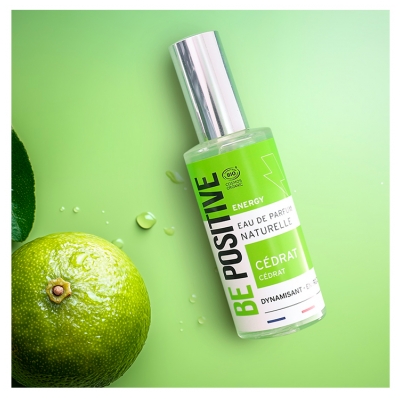 Be Positive Eau de Parfum Energy Cédrat Bio 50 ml