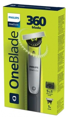 Philips OneBlade Rasoir Barbe 360 Blade