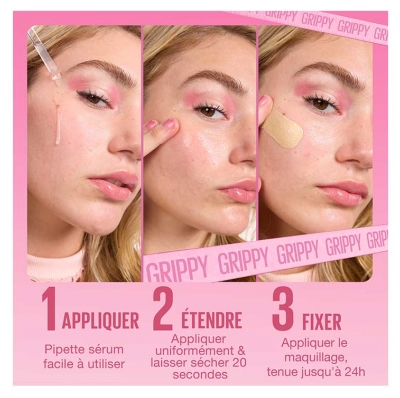 Maybelline New York Grippy Serum Base de Maquillage Jusqu'à 24H 30 ml