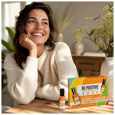 Be Positive Coffret Eau de Parfum Optimism Fleur d'Oranger Bio 50 ml + 15 ml Offert