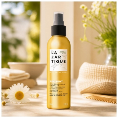 Lazartigue Sunlight Spray Éclaircissant Camomille & Acide Hyaluronique 150 ml