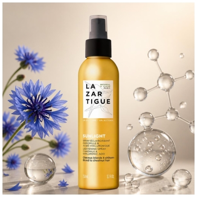 Lazartigue Sunlight Spray Éclaircissant Camomille & Acide Hyaluronique 150 ml