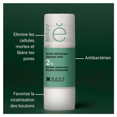 État Pur Actif Pur Acide Salicylique 2%