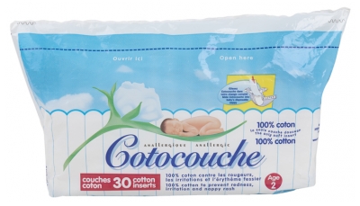 Cotocouche Inserts en Coton - Taille 2