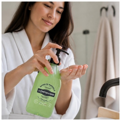 Le Comptoir du Bain Savon de Marseille Verveine Extra Doux 500 ml