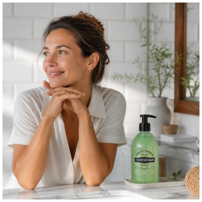 Le Comptoir du Bain Savon de Marseille Verveine Extra Doux 500 ml