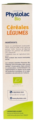 Physiolac Bio Céréales Légumes 200 g