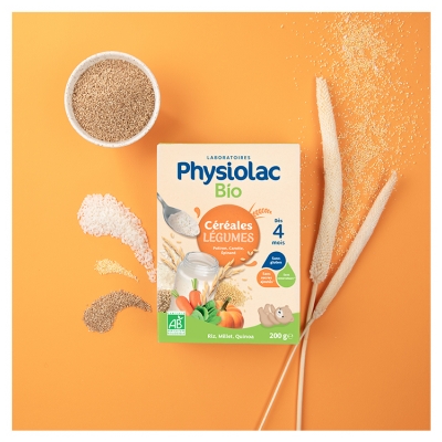 Physiolac Bio Céréales Légumes 200 g