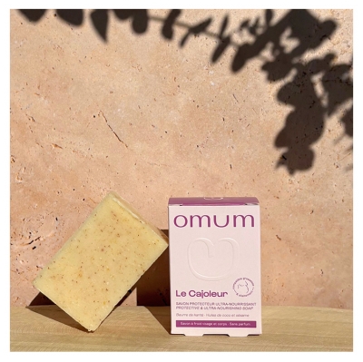 Omum Le Cajoleur Savon Ultra Nourrissant Bio 100 g