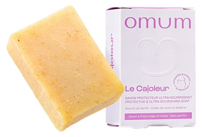 Omum Le Cajoleur Savon Ultra Nourrissant Bio 100 g