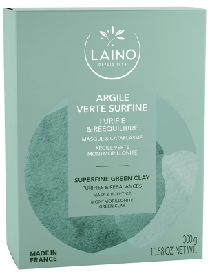 Laino Argile Verte Surfine Purifie & Rééquilibre 300 g