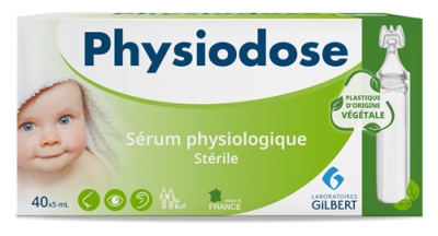 Gilbert Physiodose Sérum Physiologique 40 X 5 ml Pe Végétal