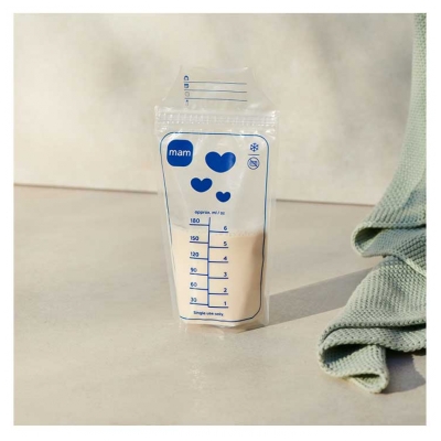 MAM 25 Sachets de Conservation pour Lait Maternel 