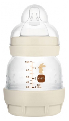 MAM Biberon Easy Start 130 ml Débit 0 Extra Lent Dès 0 Mois