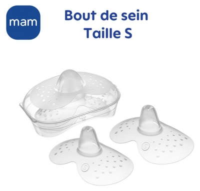 MAM Bout de Sein Silicone - Boîte de 2