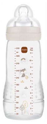 MAM Easy Active Biberon 2ème Âge Débit Très Rapide 330 ml 6 Mois et +